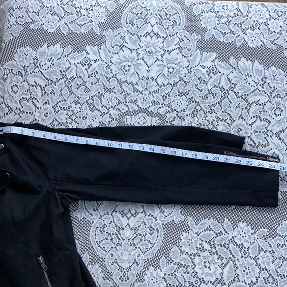 ModCloth Fervour Black Jacket Size L - Picture 8 of 11